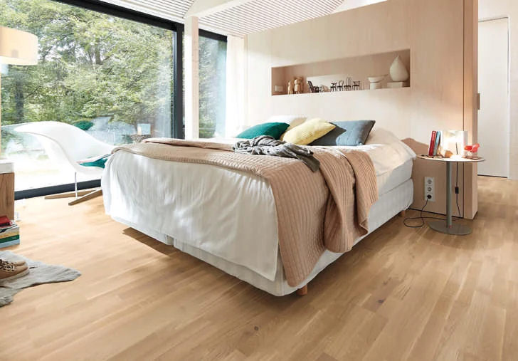 Detalle del acabado de Roble vivo crema 9037 MEISTER en Vigo