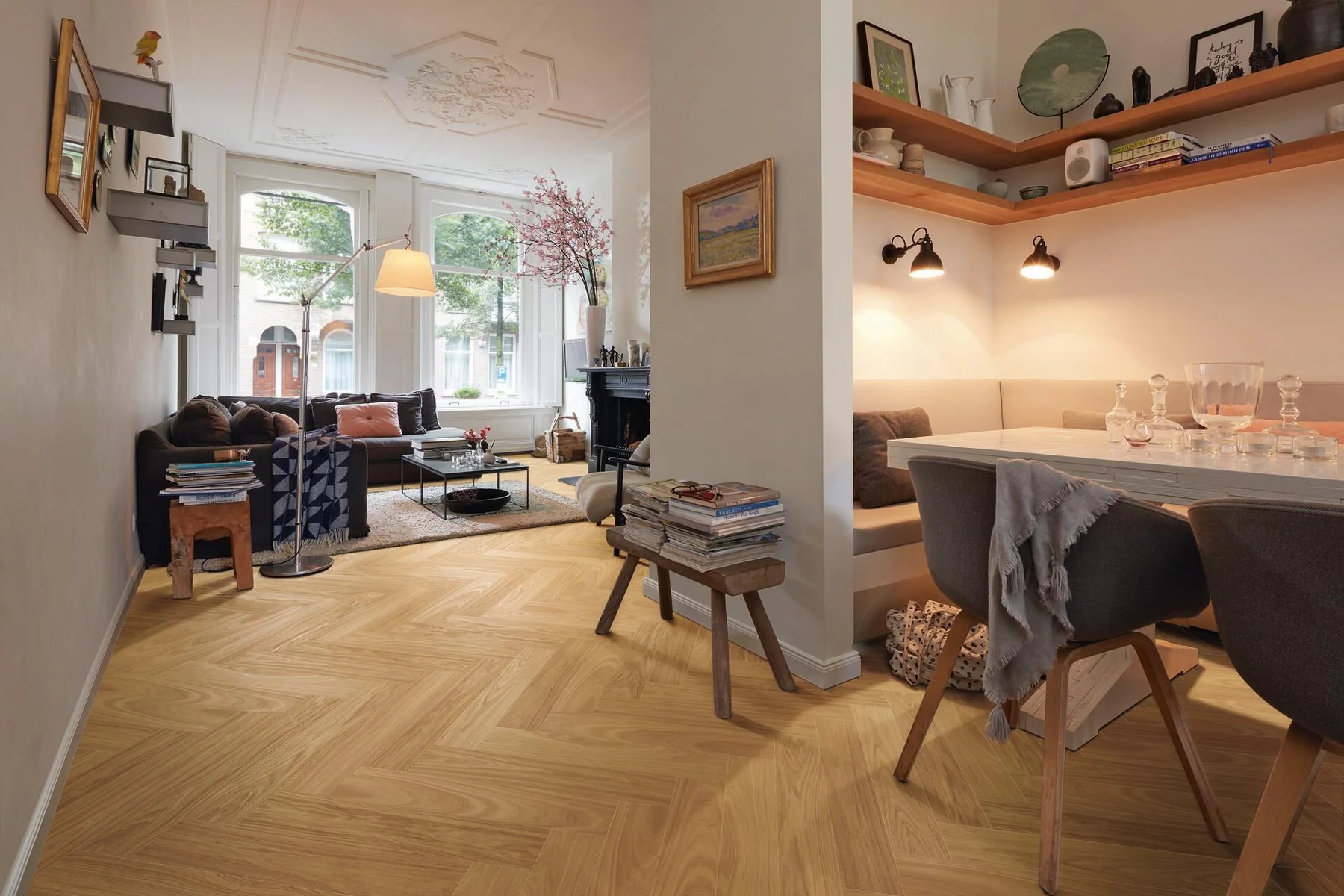 Interior contemporáneo MEISTER para profesionales de la arquitectura, interiorismo y reforma en Vigo